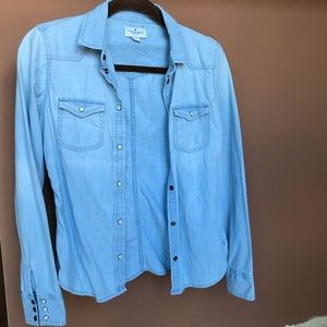 Denim Button Up Shirt